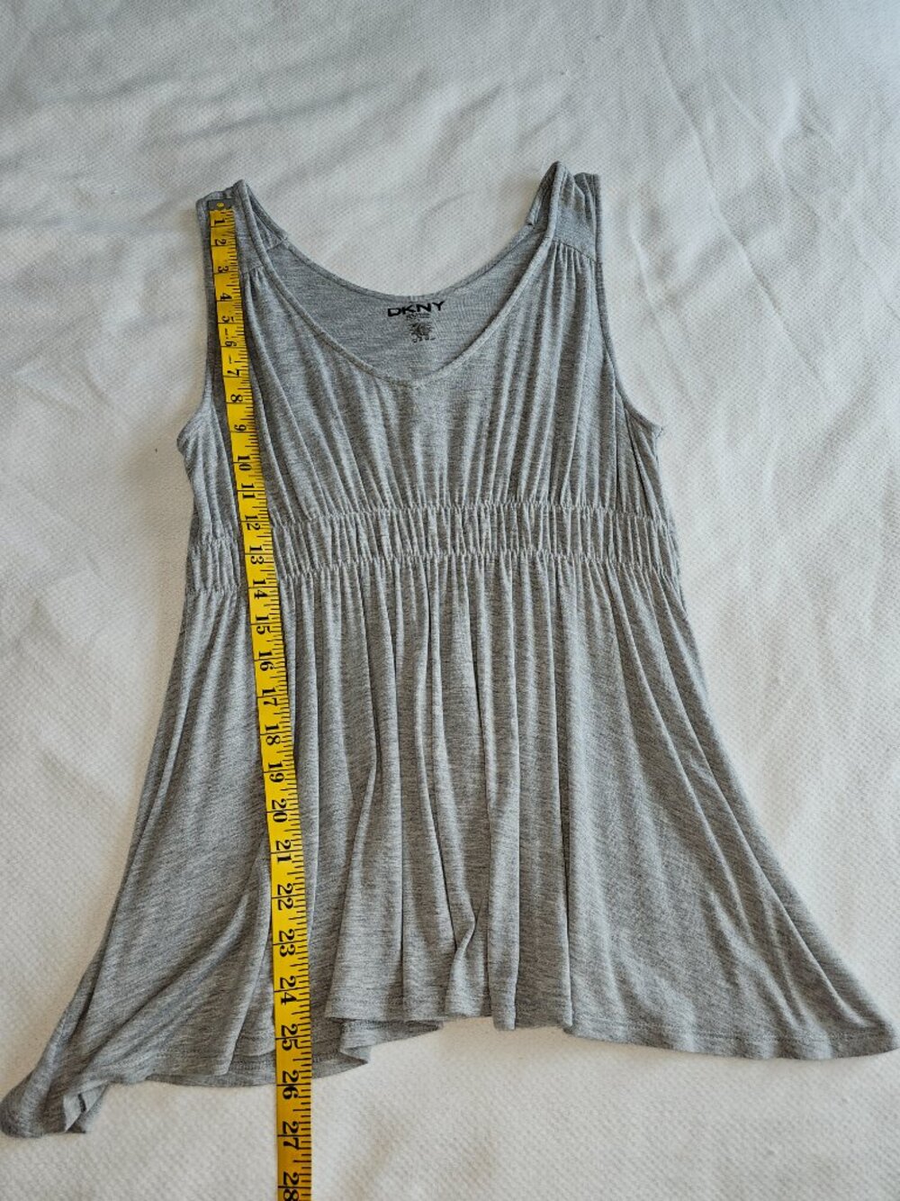 DKNY grey tank loungewear/sleepwear top - Picture 2 of 5